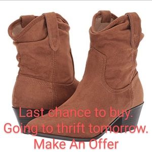 NEW! Esprit Polina in Caramel Ankle Bootie